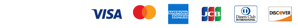 クレジットカード対応ブランド