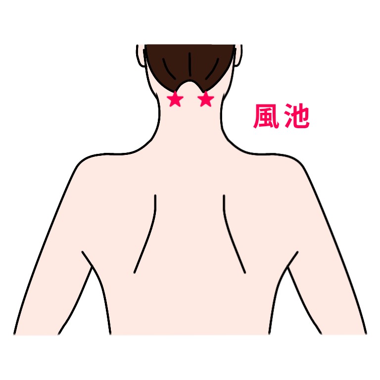 風池というツボ図解